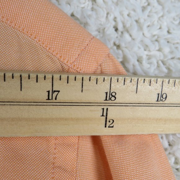 Banana Republic* Women's Long Sleeve Button Down Curved Hem Shirt~ Size XL - Picture 7 of 11